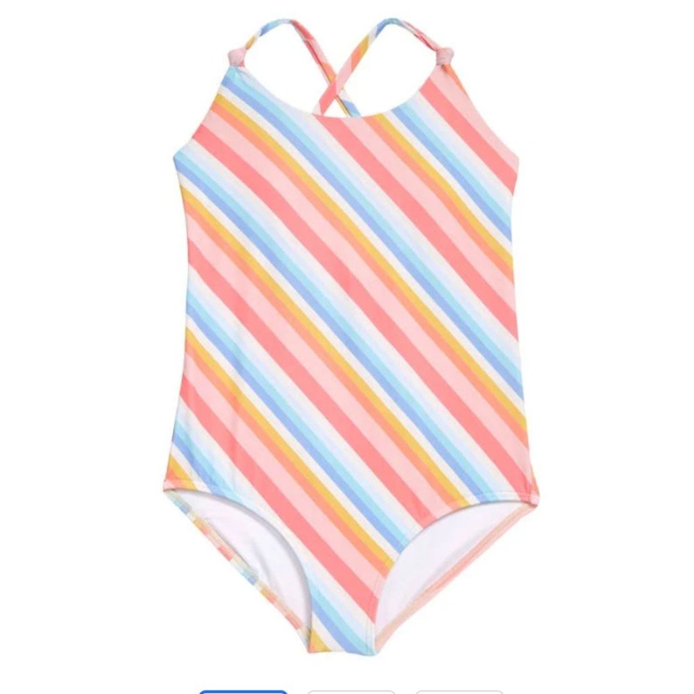 Billabong Kids' Magic Hour One-Piece Swimsuit in Multi at Nordstrom